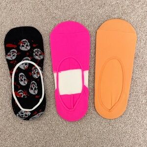 No show socks (3pairs) NEW